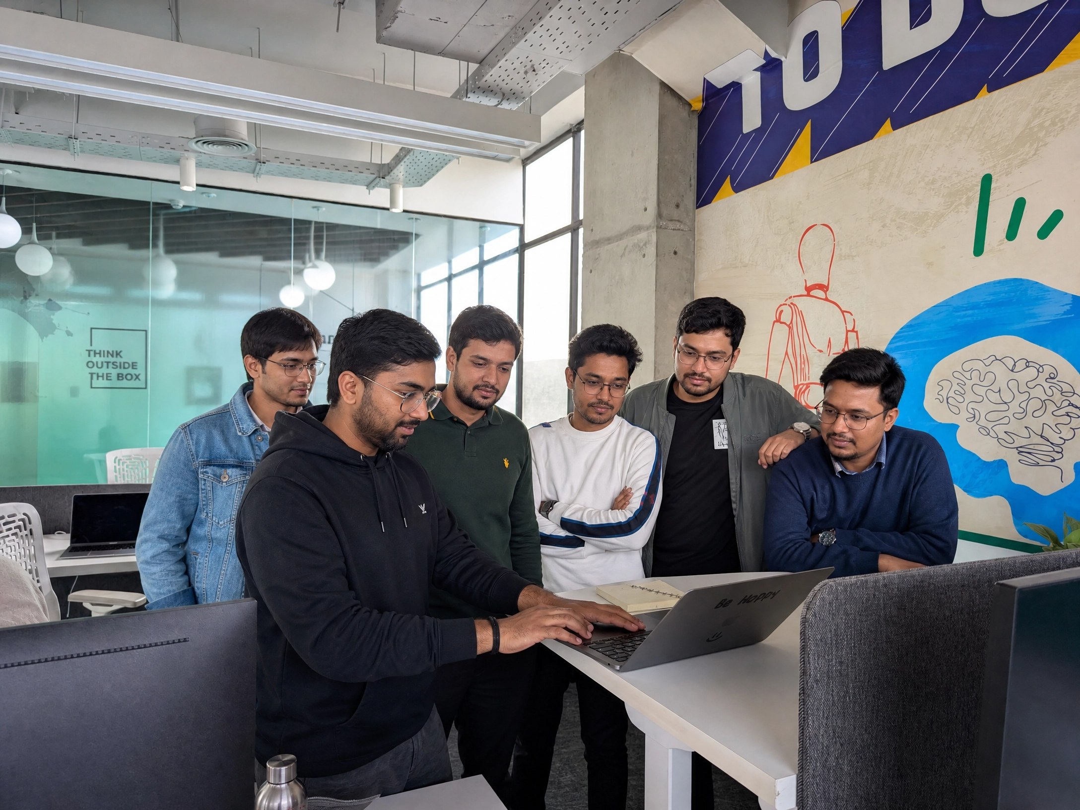 Co-working at WeWork